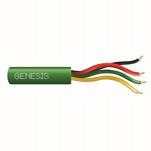 SOUTHWIRE Genesis Cable 21031105 22AWG 4C Solid Riser Cable 1000 Ft