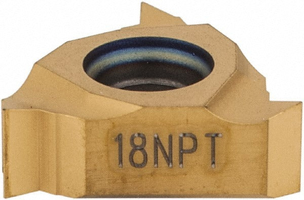 SECO TOOLS Seco 00077859 Threading Insert 18 Tpi Npt Solid Carbide