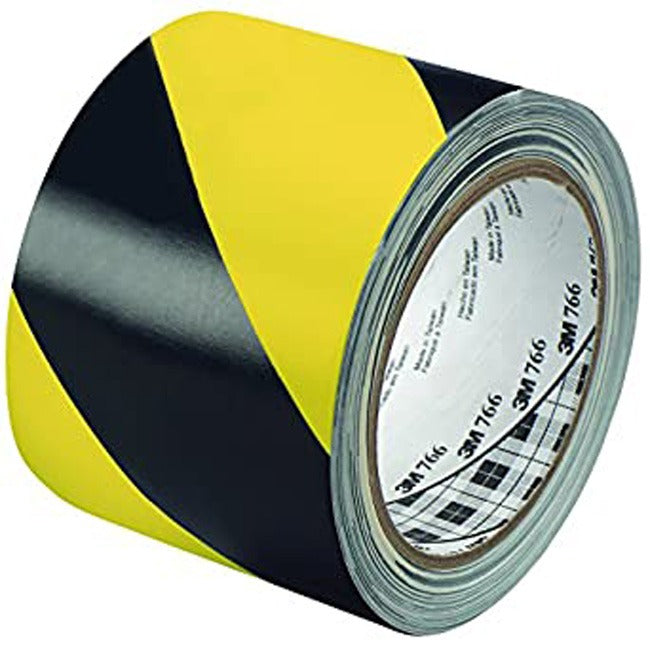 3M 3M 7000048864 Hazard Warning Tape Model 766 3 inches x 36 yd 5.0 mil