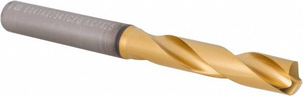 KENNAMETAL Kennametal 4150247 19/64 in Carbide Stub Drill Bit