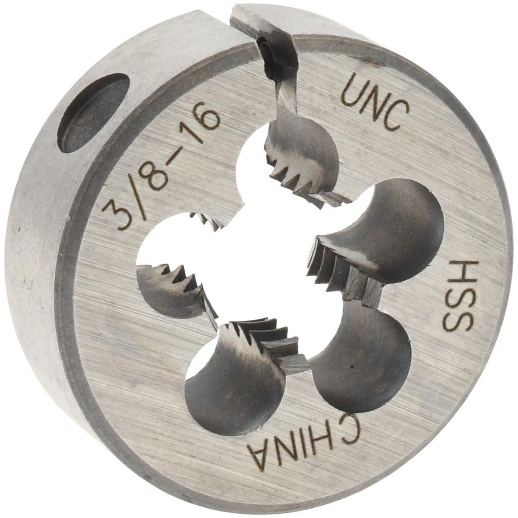 VALUE COLLECTION Value Collection 314-1148 Round Die 3/8-16 1 in Od Hss