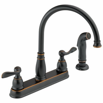 DELTA FAUCET Delta Faucet Co 21996LF-OB Two Handle Kitchen Faucet