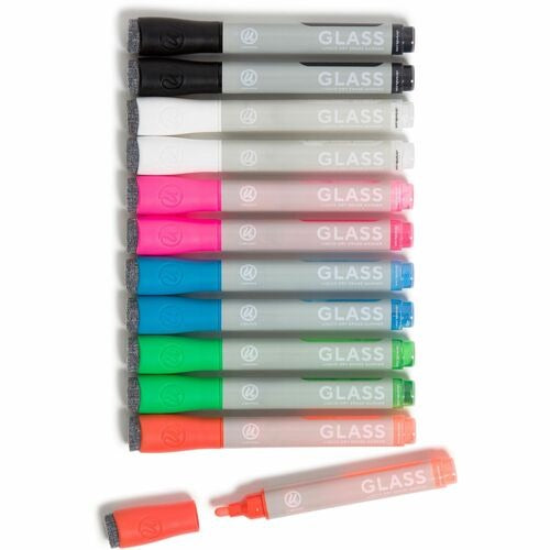 U BRANDS U Brands UBR2913U0012 Liquid Glass Markers 12 Pack