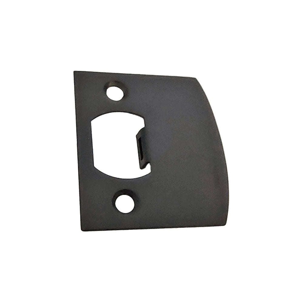 EMTEK Emtek 86086US19 Square Corner Extended Lip Strike Flat Black