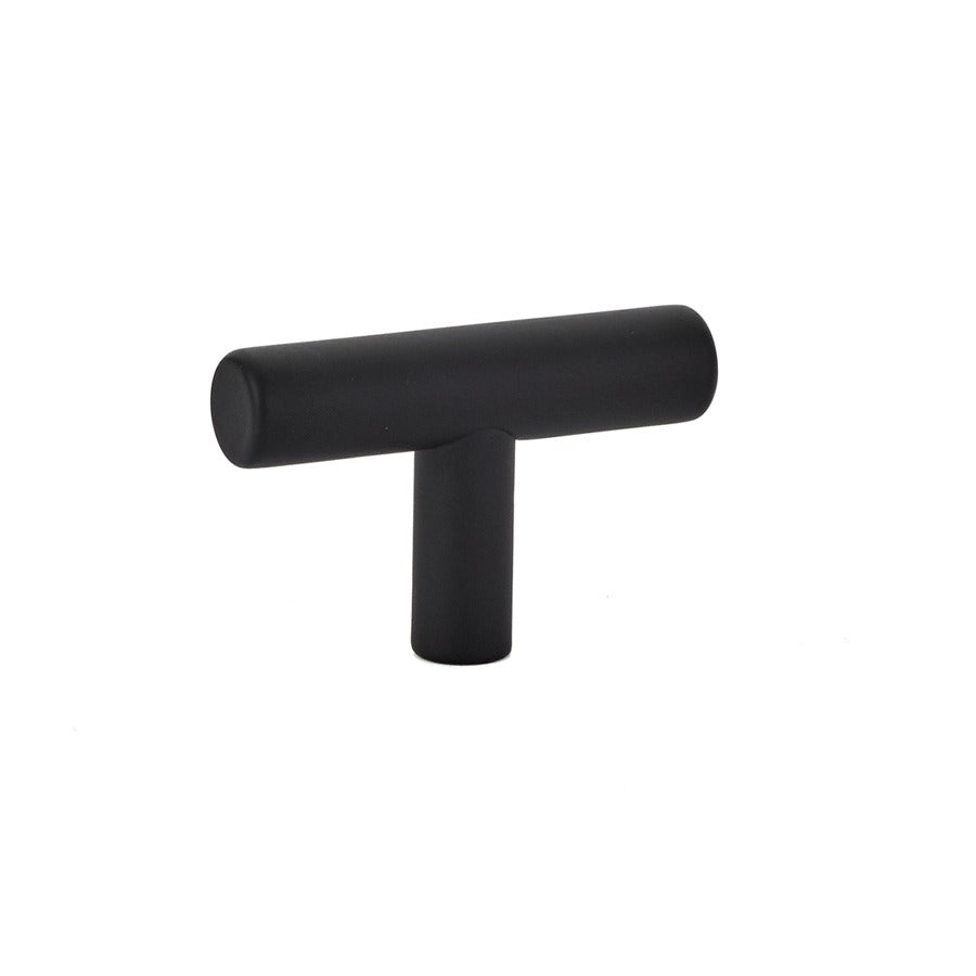 EMTEK Emtek 86357US19 Brass Bar Cabinet Knob Flat Black