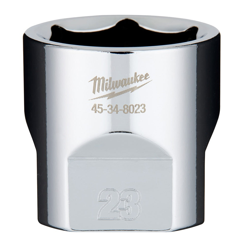 MILWAUKEE Milwaukee Tool 45-34-8023 3/8 Drive 6 Point Metric Socket