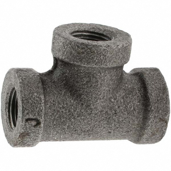 VALUE COLLECTION Value Collection 13290G Black Iron Tee 1/8 Inch Class 150