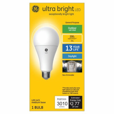 GE G E Lighting 93128934 A21 Led Bulb 23W 5000K Medium Base