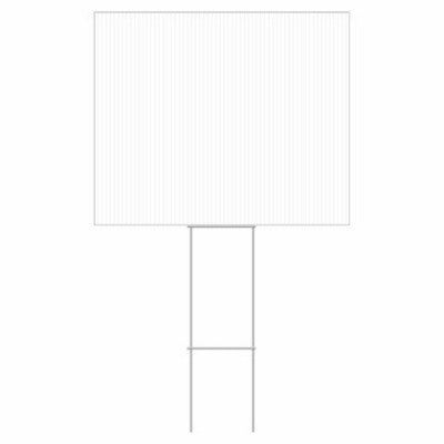 HILLMAN Hillman Fasteners 844496 Blank Plastic Sign 19.25x24 in White
