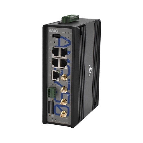 AMG SYSTEMS Amg Systems AMG750-1G-4GAT-1U4-P120 4G Lte Poe Router