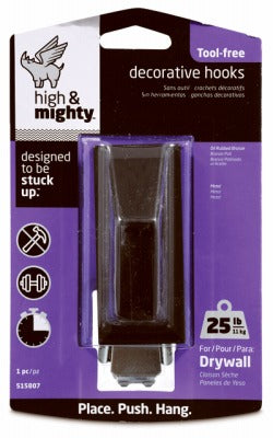 HILLMAN Hillman Fasteners 515807 Rectangle Deco Hook 25 Lb Orb