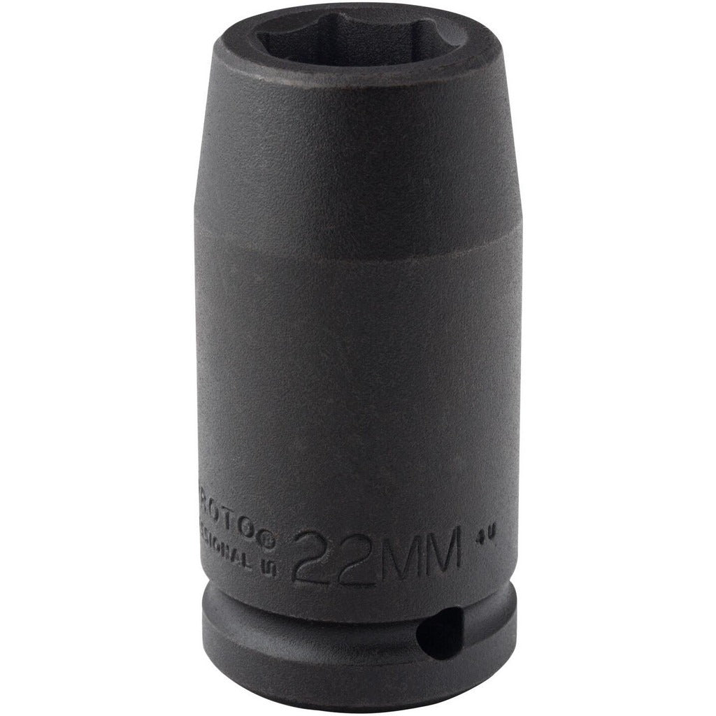 PROTO Proto J07522ML Impact Socket 3/4 in Drive 22mm