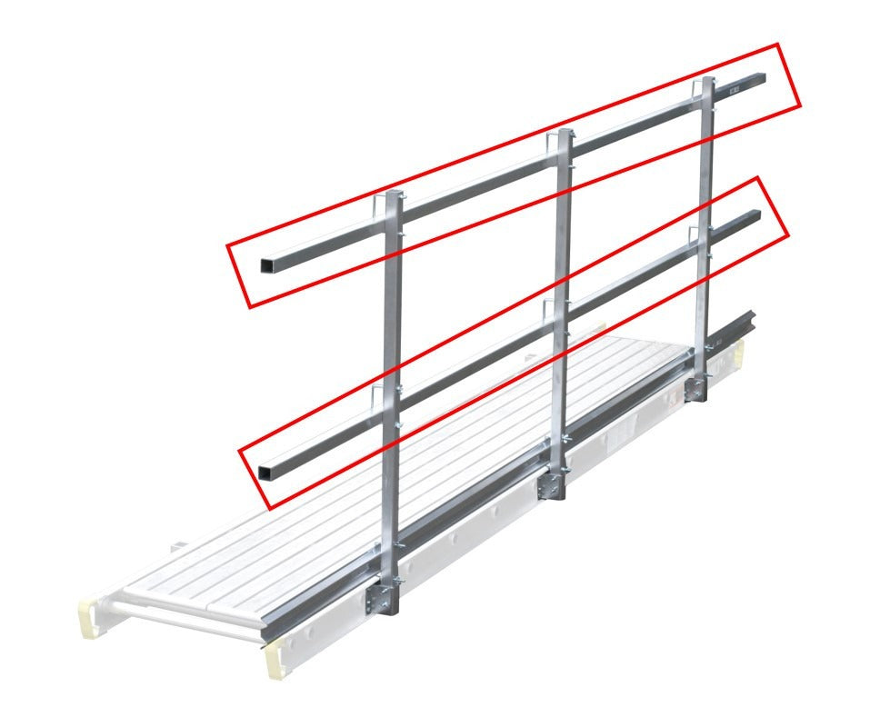 WERNER WERNER SGR-09 Guardrail 108 in x 1.5 in Square Cut Length