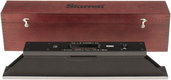 STARRETT Starrett 66932 Master Precision Level 15 in Cast Iron