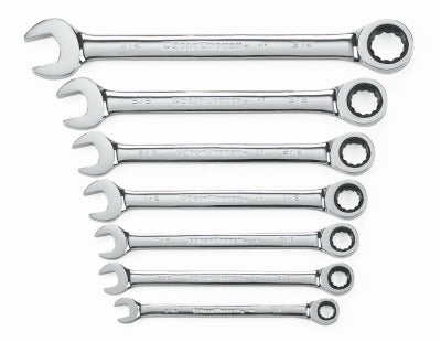 APEX TOOL GROUP Apex Tool Group Llc 9317 Sae Ratcheting Wrench Set 7-piece