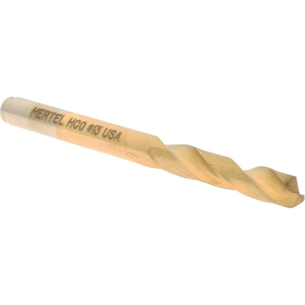 HERTEL Hertel 66691890 Drill Bit Size 13 Cobalt Tin 135 Deg