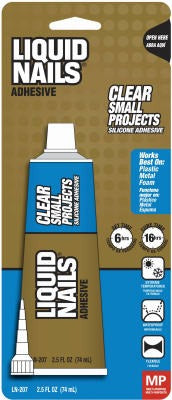 LIQUID NAILS Liquid Nails LN-207 Small Projects Adhesive 2.5 Oz Clear