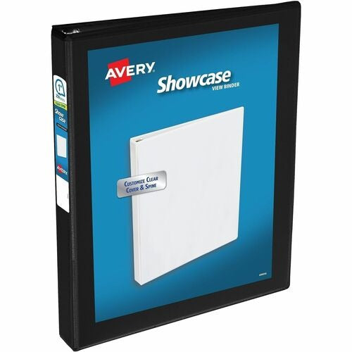 AVERY Bsc Preferred AVE19600 View Binder 1 Inch Round Rings Black