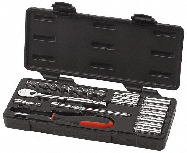 GEARWRENCH Gearwrench 80327 22pc 1/4 in Drive Metric Socket Set