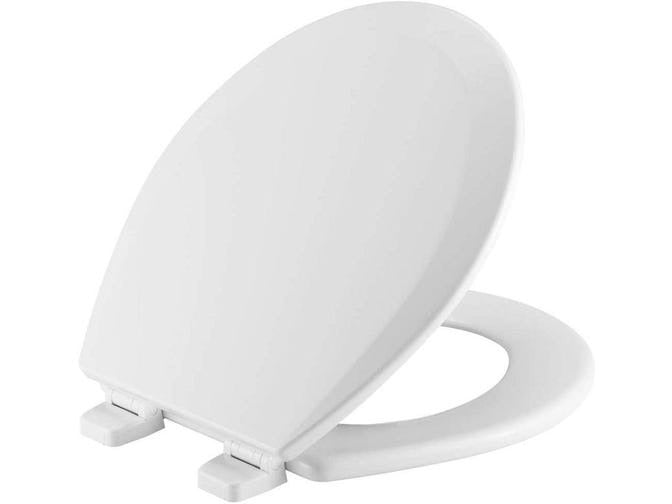 CHURCH Church 500tm-000 Elongated Plastic Toilet Seat White