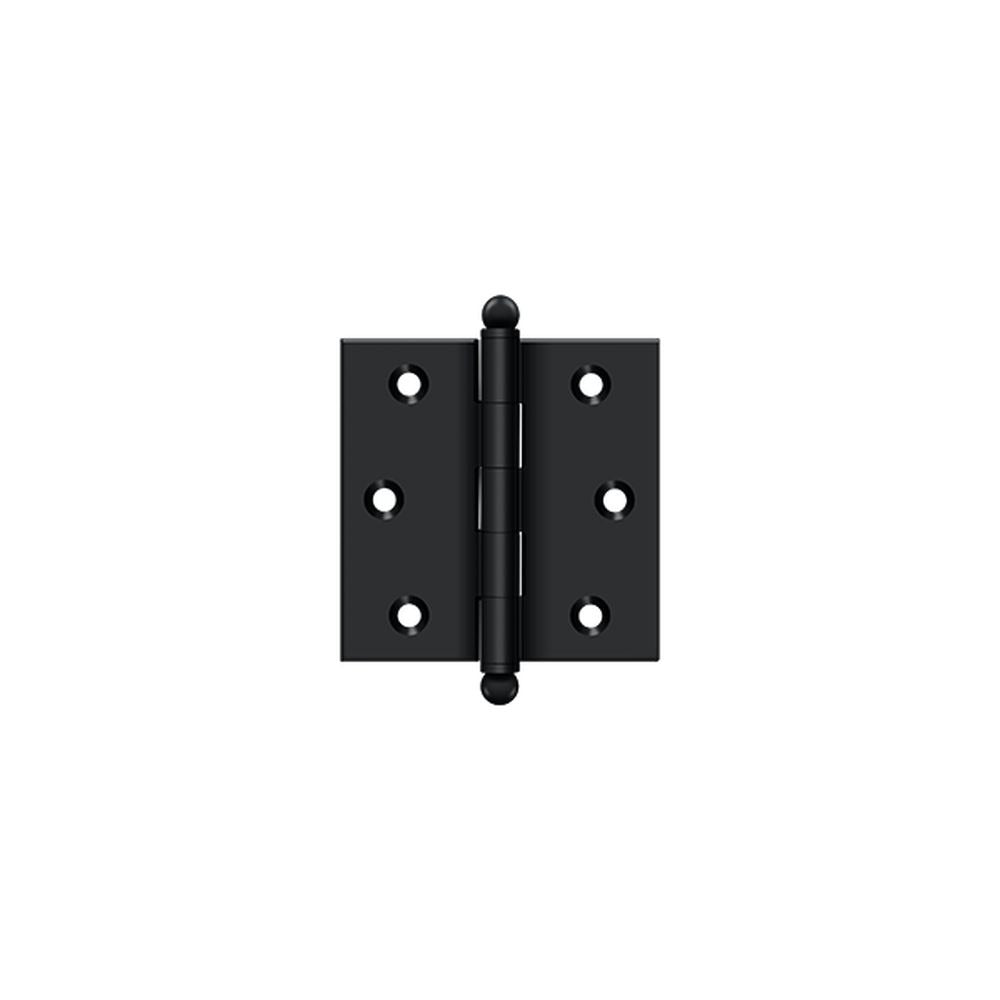 DELTANA Deltana CH2525U19 Hinge Ball Tips 2.5in Black