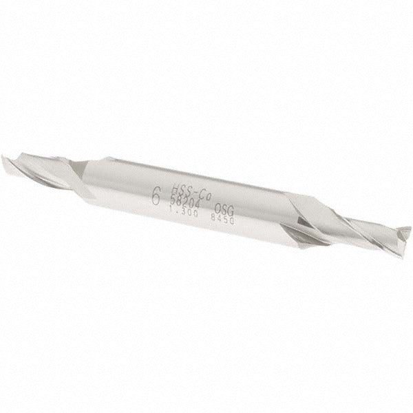 OSG Osg 5820400 Square End Mill 0.2362 in 2 Flute Cobalt