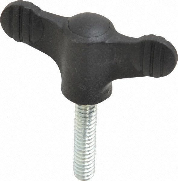 KIPP Kipp K0274.1A2X30 Threaded Stem Wing Knob Thermoplastic