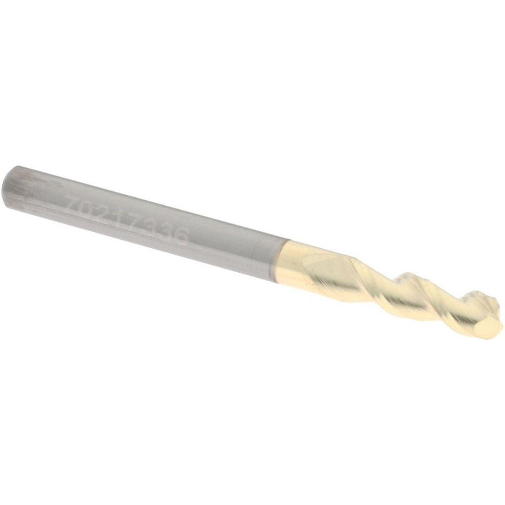 ACCUPRO Accupro 312922 Corner Radius End Mill 1/8 in 2 Flute Carbide Zrn