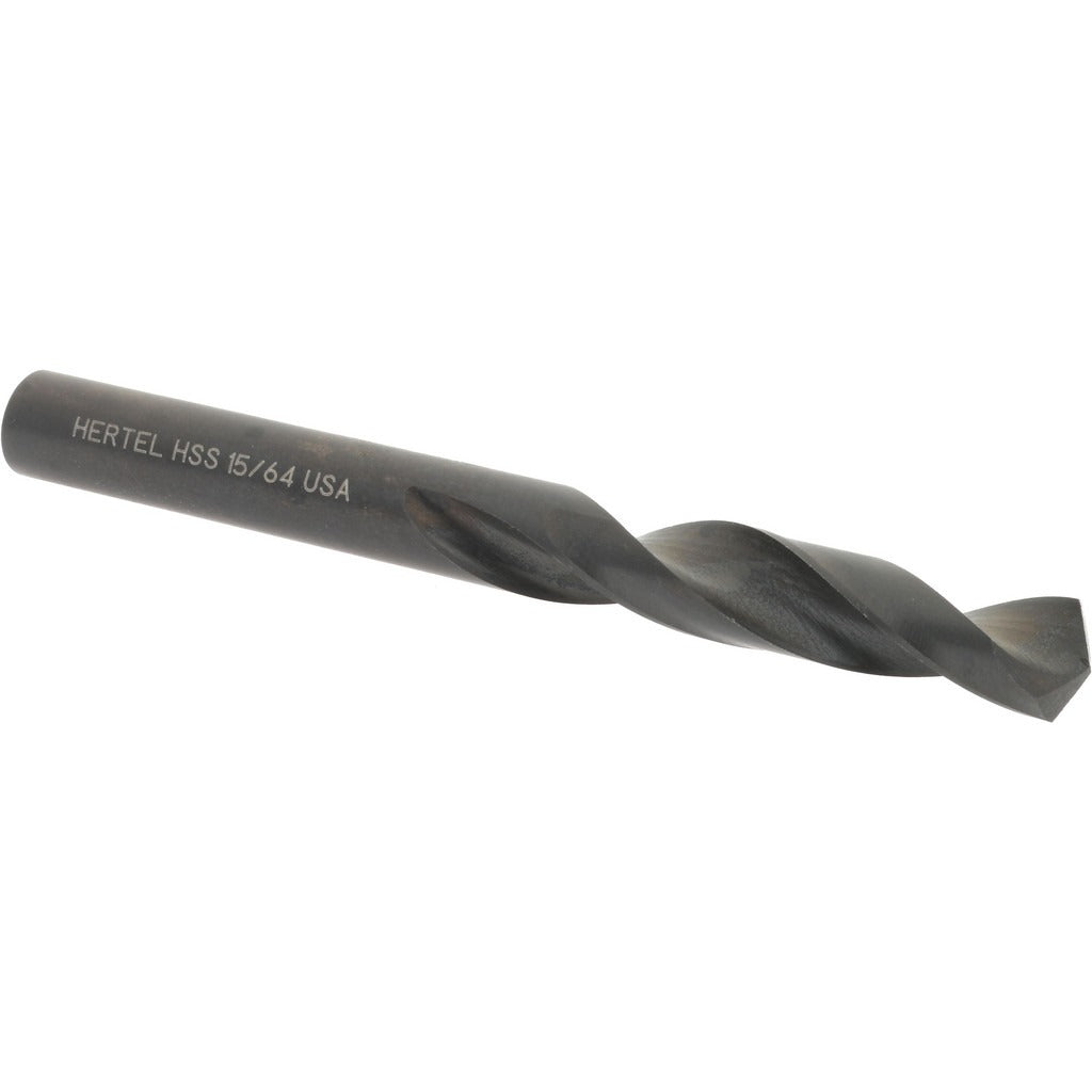 HERTEL Hertel 2385912 Screw Machine Drill Bit 15/64 in Hss