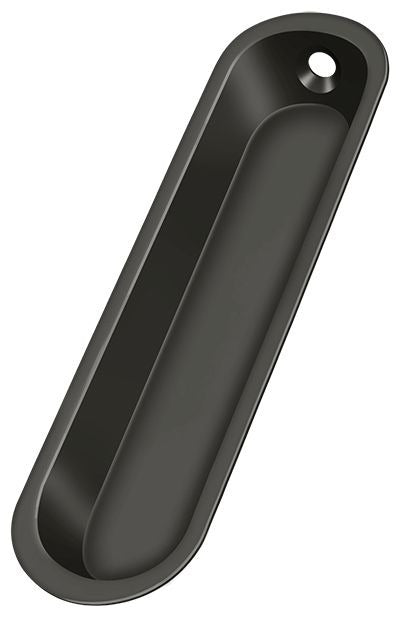 DELTANA Deltana FP828U10B Flush Pull Oil Rubbed Bronze 4x1x0.5in