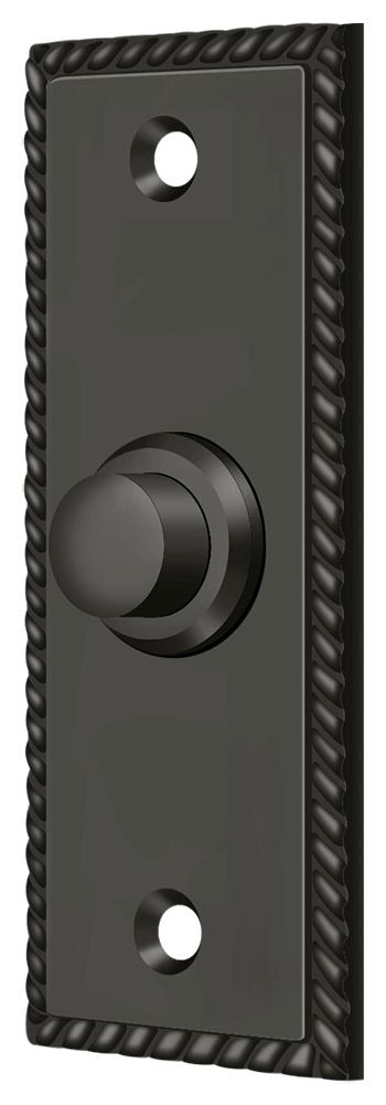 DELTANA Deltana BBSR333U10B Bell Button Rectangular Rope
