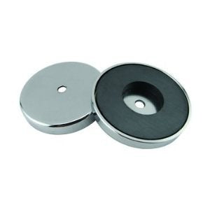 MASTER MAGNETICS Master Magnetics rb45c Round Base Pot Magnet 16 Lbs Pull