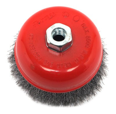 FORNEY Forney Industries Inc 72754 Crimped Wire Cup Brush 5 Inches