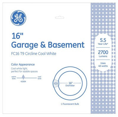 GE G E Lighting 33893 40W Circline Fluorescent Tube 4150K