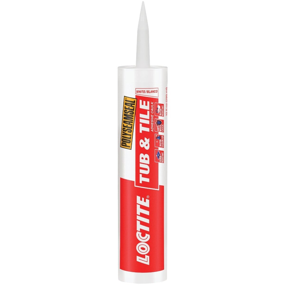 LOCTITE Loctite 2154739 Polyseamseal Kitchen & Bath Caulk 10 oz (Each)