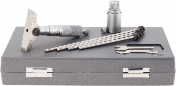 SPIROTHERM Spi 11-571-7 Mechanical Depth Micrometer 100 Mm 4 Rods