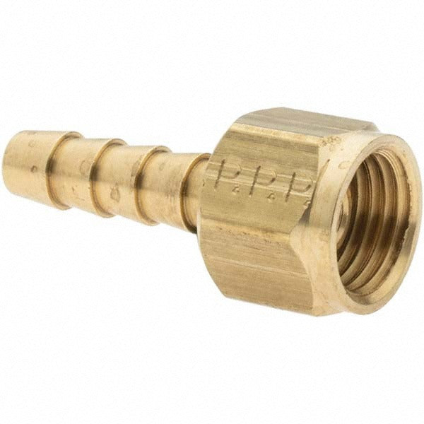PARKER Parker 701000 Barbed Hose Fitting 1/4 in Brass Connector