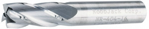 ROBBJACK Robbjack NR-404-18 Square End Mill 9/16 in 4 Flute Carbide