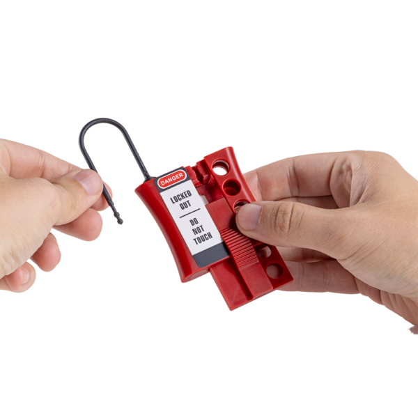 MASTER LOCK Master Lock S442 Shackle Lockout Hasp (Accommodates 4 Padlocks)