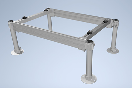 PRO STANDS Pro Stands ps-gsx-12 Aluminum Mini Split Stand 12 in
