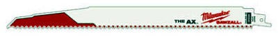 MILWAUKEE Milwaukee 48-00-5027 12in 5 Tpi Ax Reciprocating Saw Blade 5 Pack