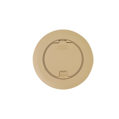 ABB 68R-CST-BGE Steel City 68R-CST-BGE Beige Round Recessed Cover