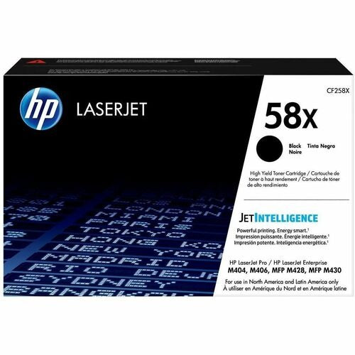 HP Hewlett-packard HEWCF258X Black Toner Cartridge Laserjet