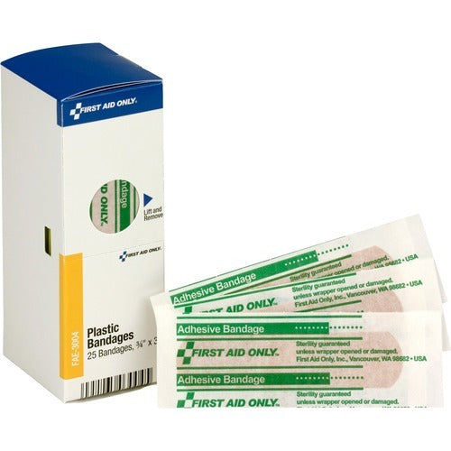 FIRST AID ONLY First Aid Only FAOFAE3004 Large Bandages Box of 25