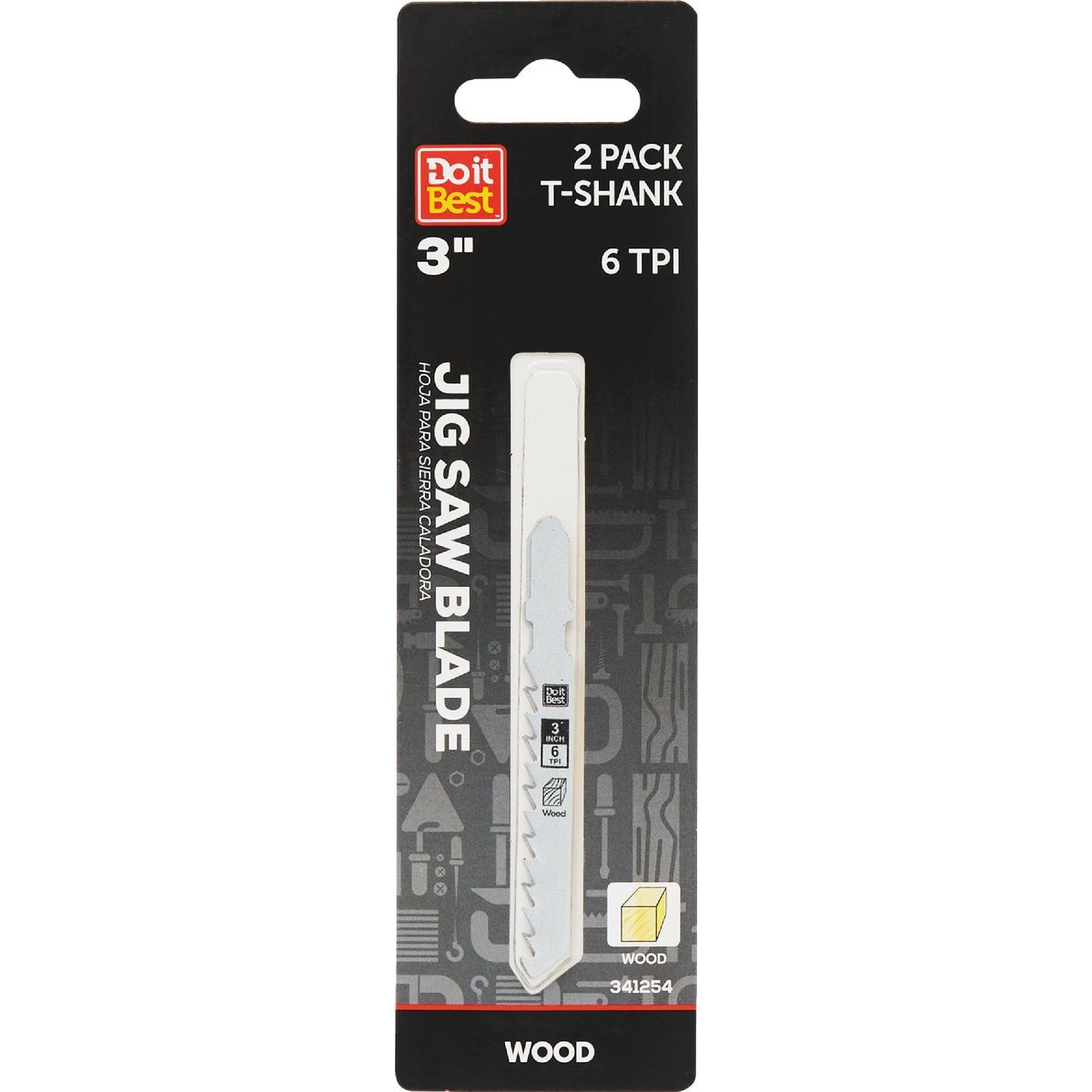 BSC PREFERRED Bsc Preferred QJDIB-JST-002 Wood Jigsaw Blade 2 Pack
