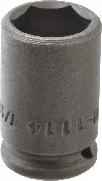 APEX Apex M-1114 Impact Socket 1/4 in Drive 7/16 in 6-point