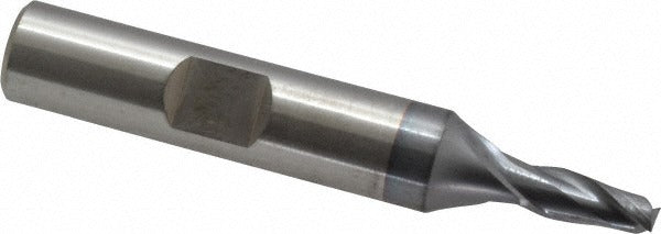 CLEVELAND CONTROLS Cleveland C33806 Square End Mill 3/16 in Hss Ticn 2 Flute