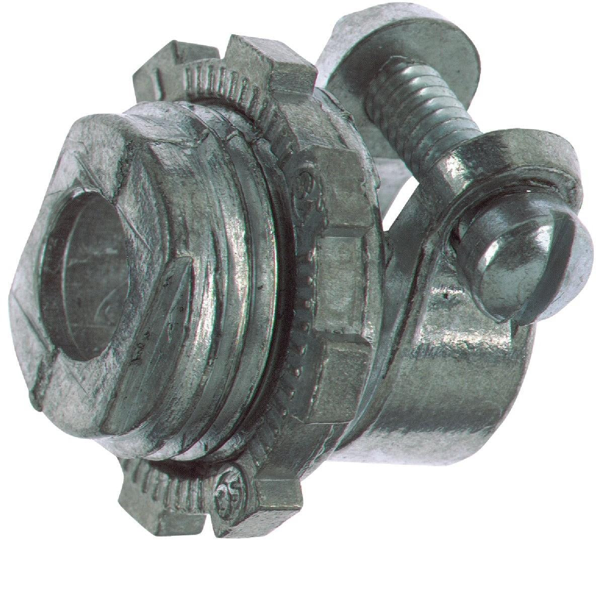 HALEX Halex 90420 3/8 in. straight squeeze armored cable/conduit connector (Pack)