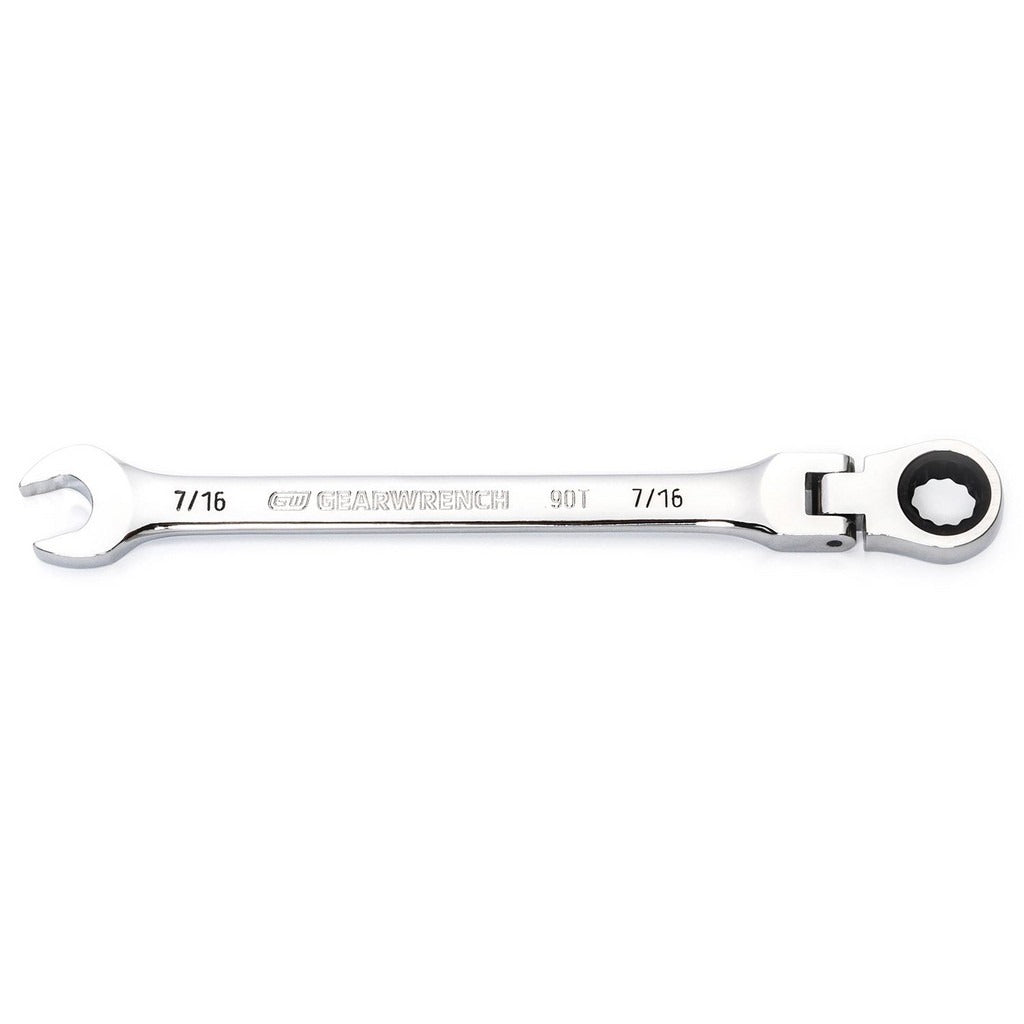 GEARWRENCH Gearwrench 86744 Combination Wrench 7/16 Inch 12-point