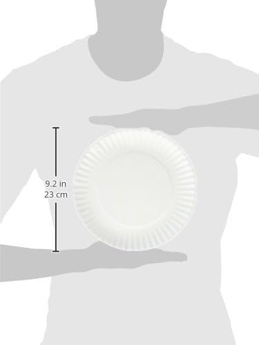 ASPEN Aspen 12100 9 inches paper plate 100ct pack